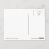 Tuinen van het Briefkaart van de baai (Achterkant)