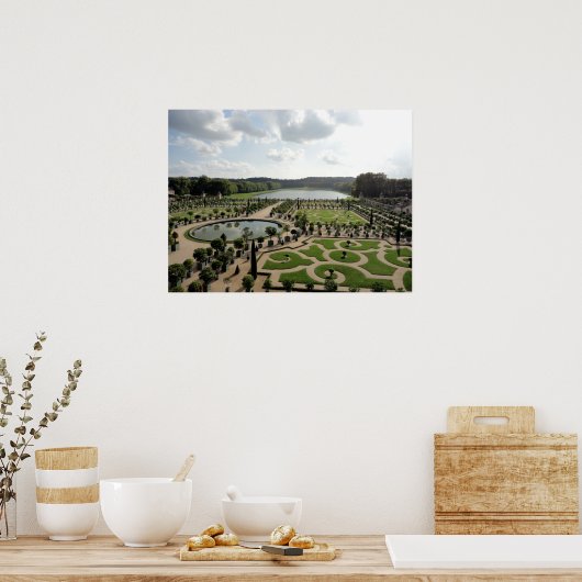 Tuinen van Versailles Poster (Keuken)