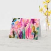 tuinfantasie kaart (Gele Bloem)