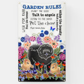 TUINFEEST chow tuinbanner 3'x5' Spandoek (Verticaal)