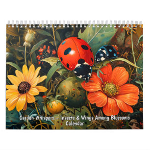 Tuinfluisteringen – Insecten & Vleugels Tussen Blo Kalender