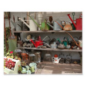 Tuingereedschap Foto Afdruk (Voorkant)