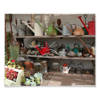 Tuingereedschap Foto Afdruk