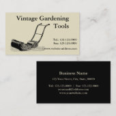 tuingereedschap grasmaaier Visitekaartje (Voorkant / Achterkant)