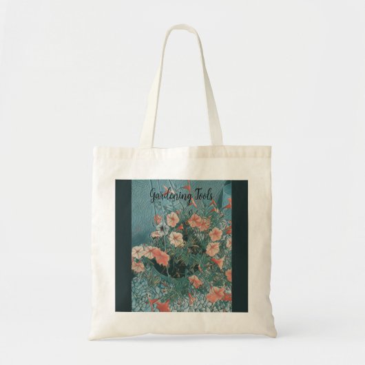 tuingereedschap tote bag (Voorkant)