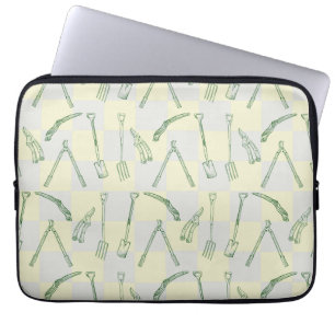 Tuingereedschappen Patroon Laptop Sleeve