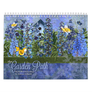 Tuingpad Floral 12 maanden Kalender