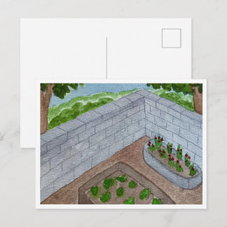 Tuinhoek Ansichtkaart Briefkaart