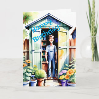 Tuinier enthousiastelingen Gefeliciteerd verjaarda Kaart