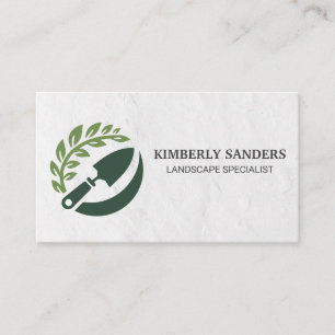 Tuinier Logo Landschapsarchitectuur Bomen Visitekaartje