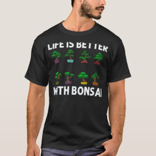 Tuinieren 4\Cool Bonsai Boom Voor Mannen Vrouwen P T-shirt