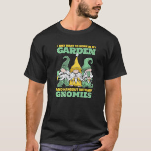 Tuinieren 4\Dwergen Tuin hangplek met mijn dwergen T-shirt
