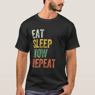Tuinieren 4\Eten Slapen Maaien Herhalen Gras Maaie T-shirt