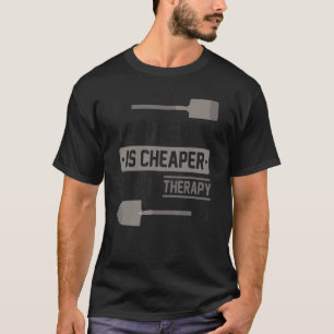 Tuinieren 4\Ik Hou van Tuinieren Mijn Therapie T T-shirt