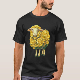 Tuinieren 4\Narcis Schapen Bloem Tuinieren Bloemst T-shirt