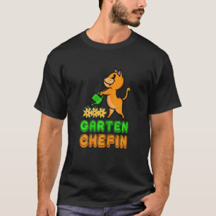 Tuinieren 4\Tuin Chef Kat Kitten Miauw Hobby Tuin T-shirt