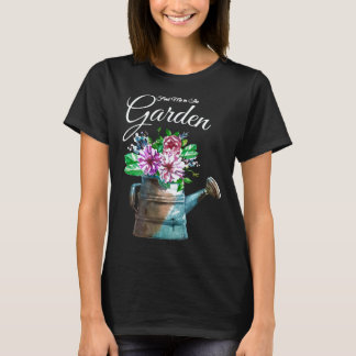 Tuinieren 4\Vind Me In De Tuin Bloem Water geven T-shirt