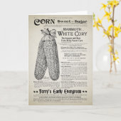 tuinieren cataloguspagina kaart (Gele Bloem)