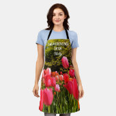 Tuinieren Diva All-Over Print Schort (Gedragen)