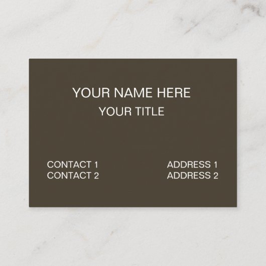 Tuinieren Gereedschap Tuinieren Visitekaartje (Achterkant)