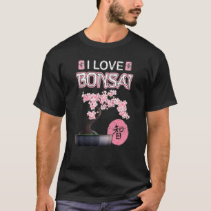 Tuinieren Hobby Retro Japanse Kersen Sakura Bonsa T-shirt