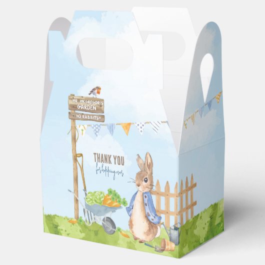 Tuinieren Peter het Konijn Bedankdoosjes (Geopend)