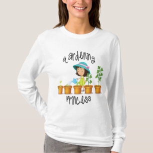 Tuinieren Prinses Tuin Meisjes Jeugd Kind Kinder T-shirt