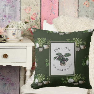 Tuinieren Schattige Groen Plant Mom Quote Tuinman Kussen