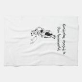 Tuinieren thema theedoek (Horizontaal)