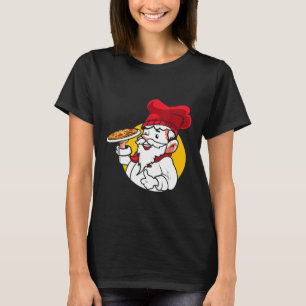 Tuinkabouter als pizzachef Kookmoppen Avontuur T-shirt