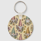 Tuinkabouter Cottagecore Sleutelhanger (Voorkant)