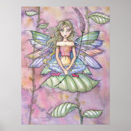 Tuinkabouter Kunst Poster Print (Voorkant)