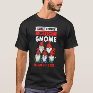 Tuinkabouter tuinieren dwerg & gazon kabouter t-shirt