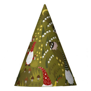 Tuinkabouters: Humoristische Flora Fauna. Feesthoedjes