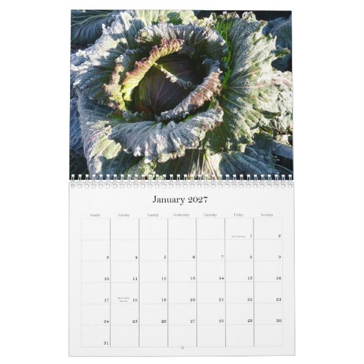 Tuinkalender 2012 kalender (Jan 2027)