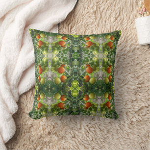 Tuinkers Tomaten Abstracte Natuur Kussen