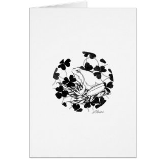 Tuinkikker en klaver