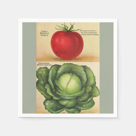  tuinkunst, 1913 servetten (Voorkant)