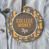 Tuinkunst | Tips gewaardeerd | Studiegeld Ronde Button 6,0 Cm (In situ)