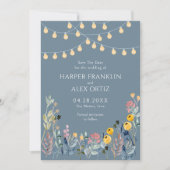 Tuinlichten en Wildbloemen Save The Date (Voorkant)