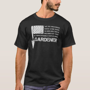 Tuinman Amerikaanse Vlag Vintage Perfect Voor Mann T-shirt
