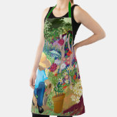 Tuinman in bloementuin All-Over Print Schort (Insitu)