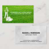 Tuinman Maait Gras | Gras Maaien Visitekaartje (Voorkant / Achterkant)