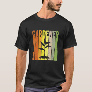Tuinman Tuin Tuinieren Vintage T-shirt