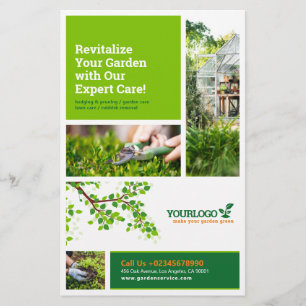 Tuinman, Tuinieren Diensten, Lawn Care DL Flyer