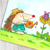 Tuinman Verjaardag briefkaart