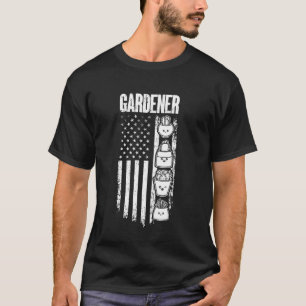 Tuinman VS Vlag Tuinarchitect Hobby Tuinier T-shirt