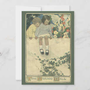 Tuinmuur Jessie Willcox Smith, Vintage Kinderen