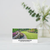 Tuinontwerp | Achtertuin Visitekaartje (Staand voorkant)