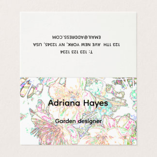 Tuinontwerper Visitekaartjes